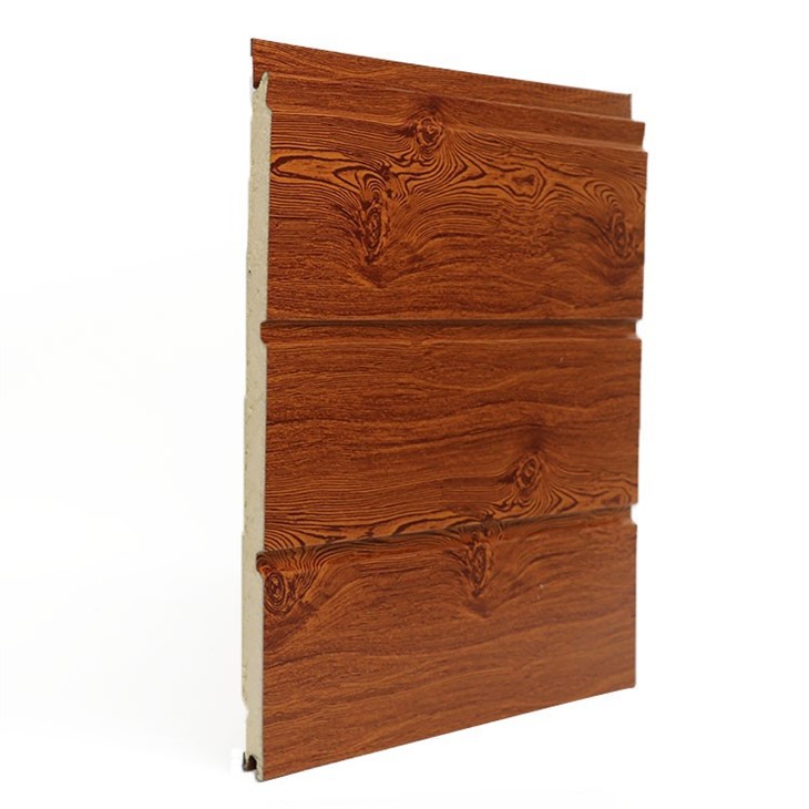 แผงโลหะตกแต่งแซนวิช PU ฉนวนกันความร้อนทนไฟเพื่อการส่งออก